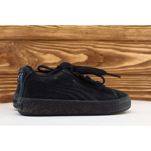 PUMA Toddler Unisex 7 Medium Black Fashion Sneakers Synthetic - Picture 4 of 6